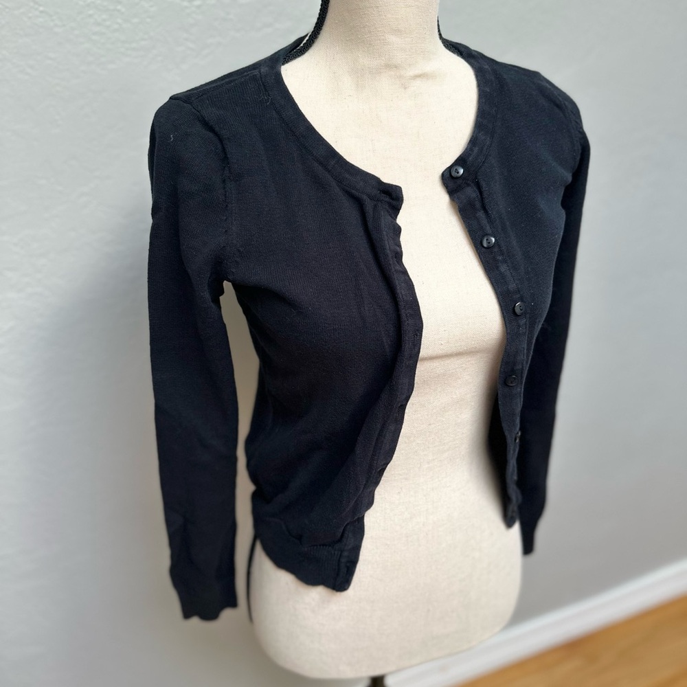 H&M Classic Black Cardigan